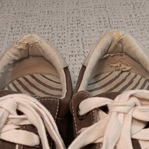 Taos women's 'Z Soul' graphite / light grey canvas skate sneakers sz 10 - Picture 11 of 14